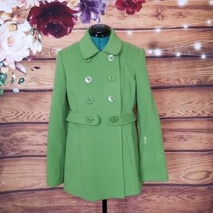Lilly Pulitzer McKenzie Green Pea Coat